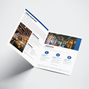 ejemplo de dípticos personalizados en madrid impresos a todo color